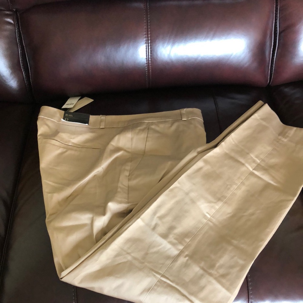 Tan slacks